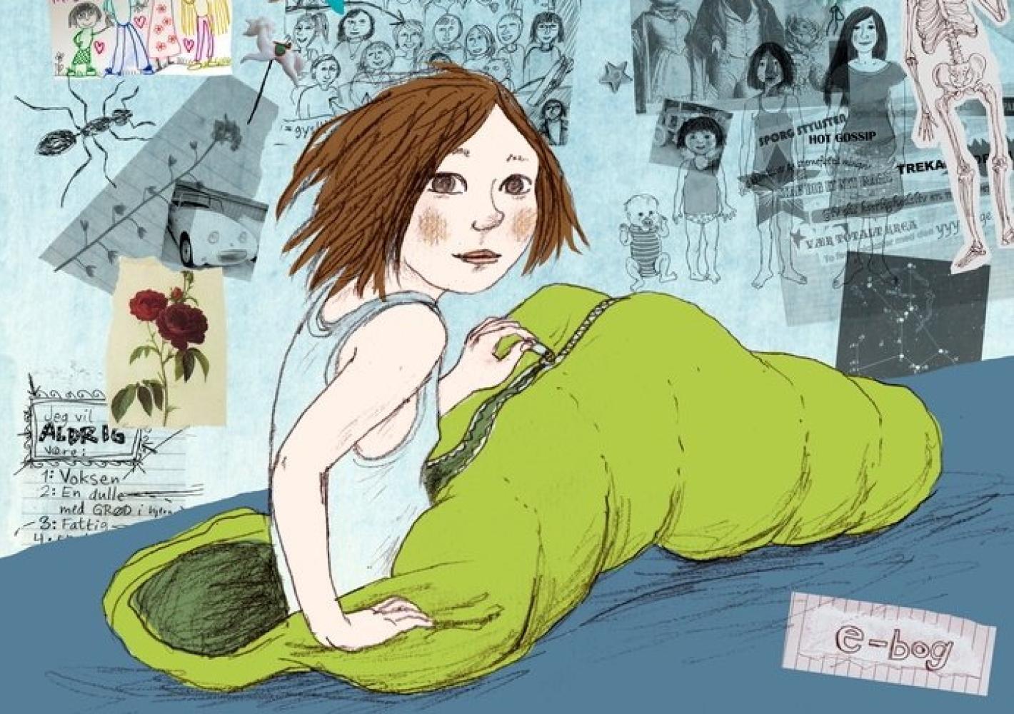Billede taget fra forsiden af e-bogen Pssst! (graphic novel)